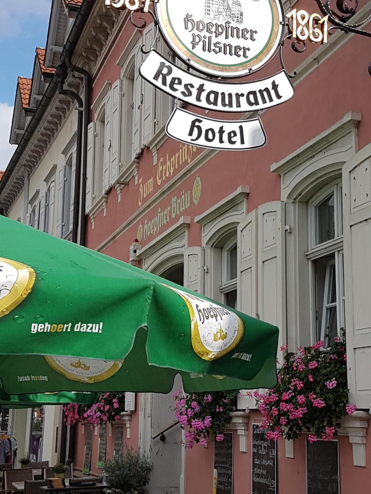 Hotel Restaurant Erbprinz Walldorf Вальдорф Экстерьер фото