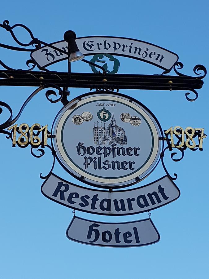 Hotel Restaurant Erbprinz Walldorf Вальдорф Экстерьер фото